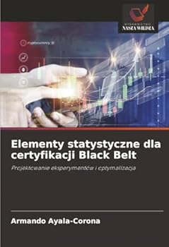 Paperback Elementy statystyczne dla certyfikacji Black Belt [Polish] Book