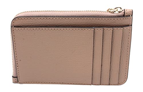 Kate Spade New York Medium L-Zip Card Holder Keychain (Light Fawn) #TOP1
