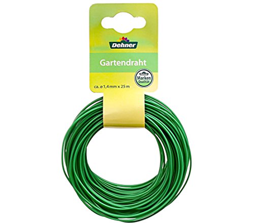Dehner Gartendraht, 25 m, Ø 1.4 mm, grün