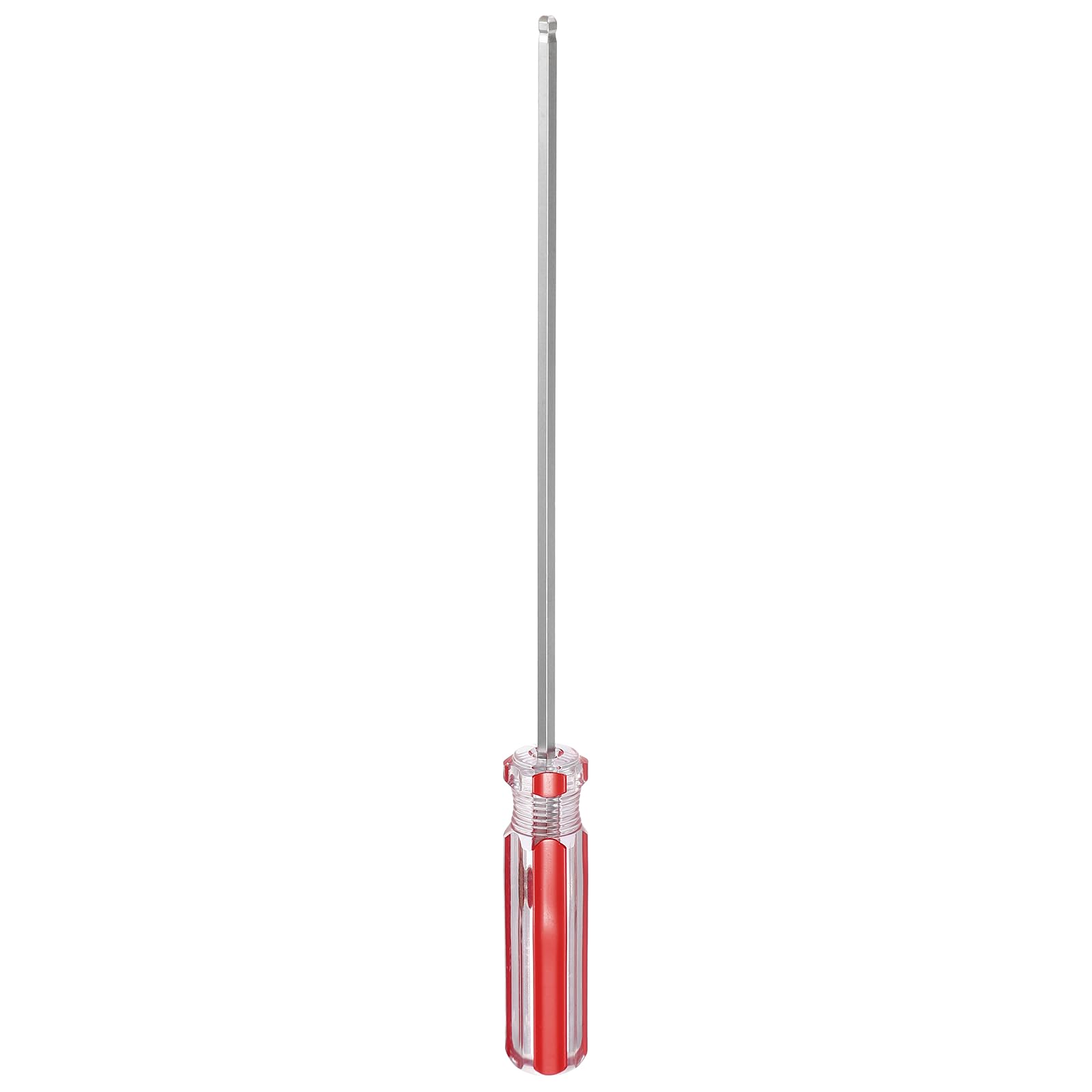 sourcing map Ball Hand Hex Screwdriver 3mm x 120mm Magnetic Ball End Hexagonal Precision Screw Driver Hex Design Wrench for Doors Cabinets Computers Toys Pipe Installation