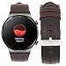Produktbild LvBu Armband Kompatibel mit Huawei Watch GT 2 Pro, Quick Release Leder Classic Ersatz Uhrenarmband für Huawei Watch GT2 Pro Smartwatch (Kaffee)