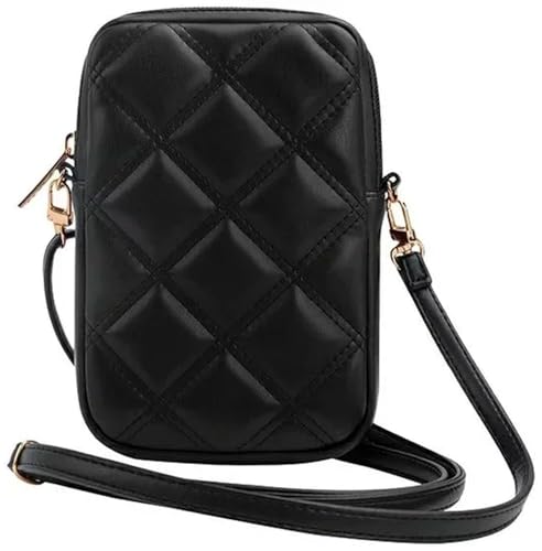 Pochette Universelle pour Téléphone Matelassée avec Bandoulière et Logo 4G Guess - vue 6