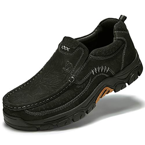 Image of CAMEL CROWN Mens Loafers Slip On Loafer Leather Casual Walking Shoes Comfortable for Work Office Dress Outdoor