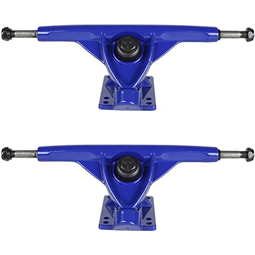 Havoc Longboard Trucks 180mm Reverse Kingpin Blue (Pair) Skateboard