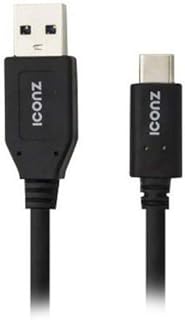 كابل نوع سي من ايكونز - اسود