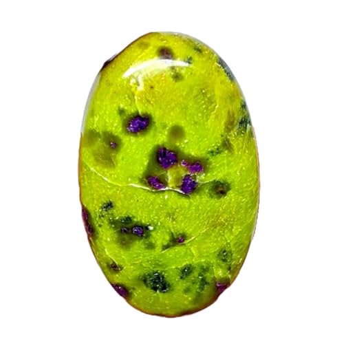 Cabochon atlantisite de forme ovale parfaite pour sertissage de bagues de luxe