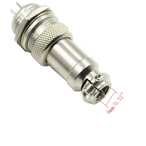 Conector avión 20mm 2 pines macho/hembra GX20-2P set 2 miniatura 6