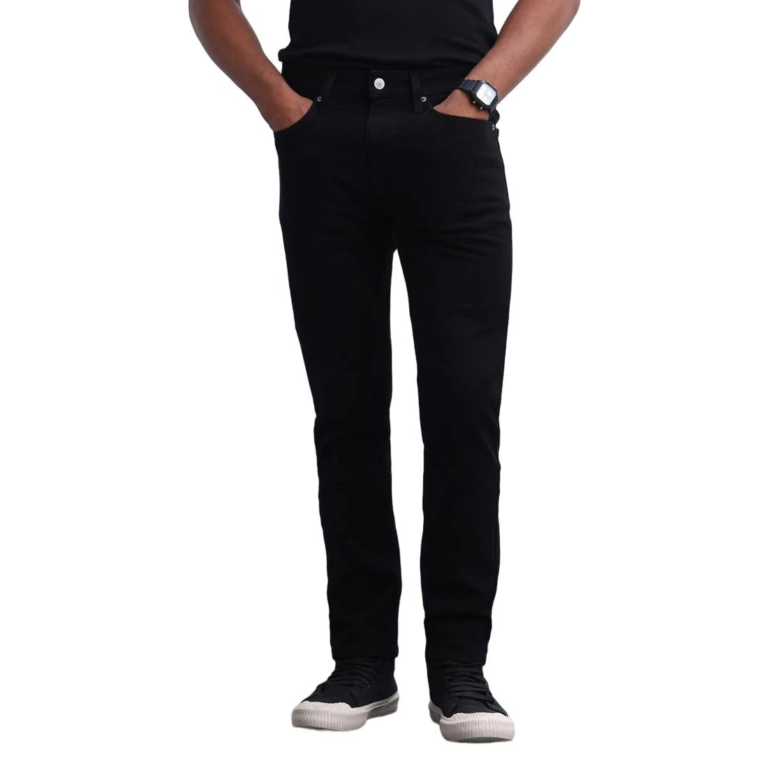 flying machine Men's Slim Tapered Fit Jeans| Solid | Mid Rise | Stretchable | Jeans for Man-picture-40