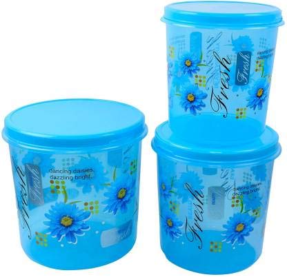 Owlstone Exim Llp Storewell Container 3 Pcs Set 5Kg 7.5Kg 10Kg Printed (Pack Of 3) (Blue) - Plastic (B08FRS57T2) Amazon Price History, Amazon Price Tracker