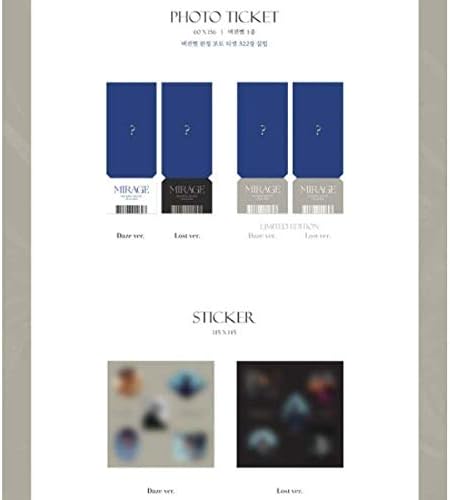 Miniatura 5 de HA Sung Woon - Mirage (4 mini álbum)+póster plegado (versión aleatoria)