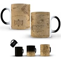 Colormugs - Taza de café (cerámica, 300 ml), diseño de mapa de