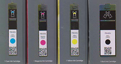 Genuine Primera Label Printer Lx900 Cartridge Kit Cyan Magenta Yellow Black #TOP1