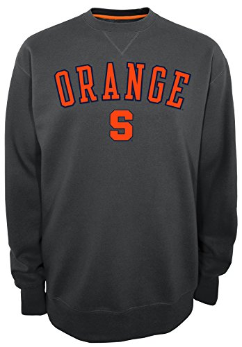 Champion Men's Safety 2 Crew Neck Fleece Pullover, Graphite, Small