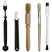 Kaffee Reinigungsbürste,5 Stück Kaffee Pinsel Espressomaschinen Reinigungspinsel Kaffeemühle Reinigungsbürste Kaffeewerkzeug für Barista Home Kitchen