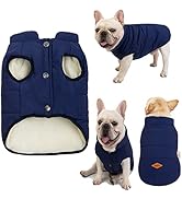 Tineer Haustier Hunde Winterkleidung Nettes Haustier Warme Jacke Weste Mantel Französische Bulldo...