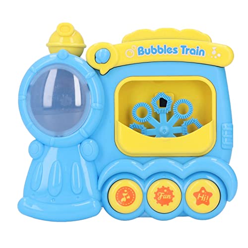 Máquina de burbujas automática para niños soplador infantil de pompas portátil azul