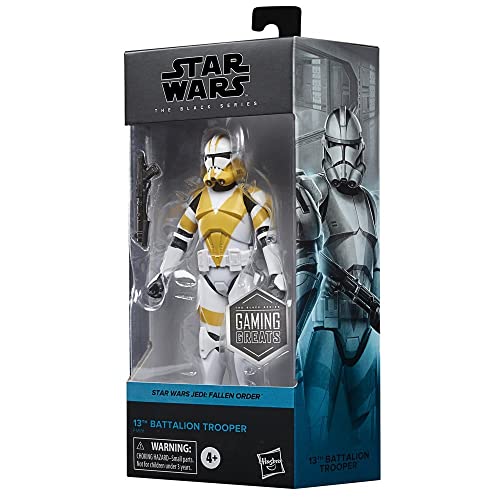 Hasbro Star Wars The Series Gaming Greats Figurine Clone Trooper Du 13e Bataillon - vue 3