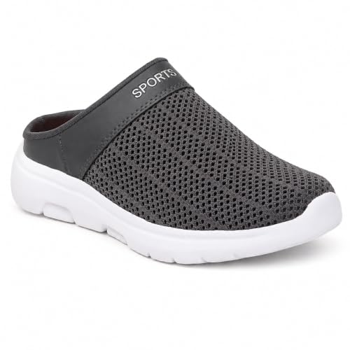 DUCKINS Sports Sandals for Men | Lightweight Trekking Hiking Walking Sandals | Adjustable Velcro Strap | Comfortable Cushioned Footbed | Anti-Skid Outdoor Casual Sandals