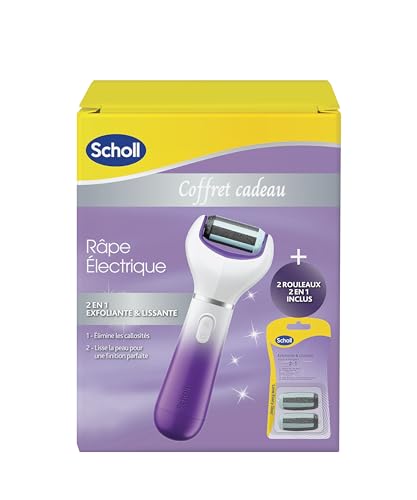 Scholl Coffret Râpe Électrique 2 en 1
