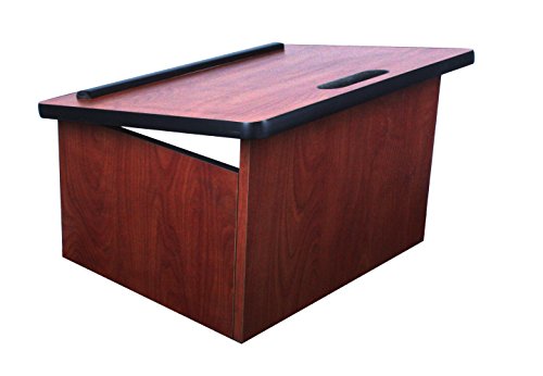 Amplivox Folding Tabletop Lectern (Mahogany) #TOP4