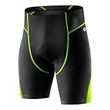 INBIKE Pantalones Cortos De Ciclismo con Badana De Espuma para Hombre,M)