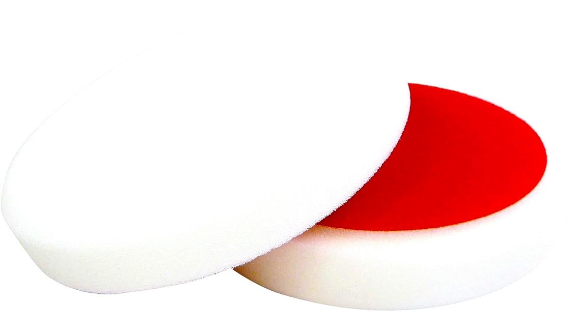 ALCLEAR Set di 2 dischetti abrasivi duri per un sistema disco Ã˜ 135x25 mm, bianco