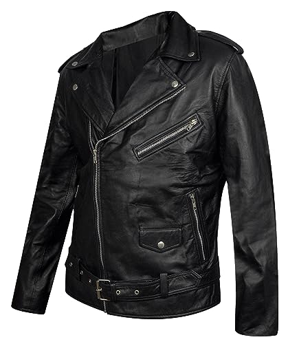R'FAY Collection Men's Snake Gang S Logo Snake Patch Jughead Jones Cole Sprouse Black Faux Leather Jacket2