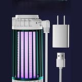 Killer Leistungsstarker Elektrischer Zapper für Innenräume Schlafzimmerstudium Camping Zeltwand Montiert & Desktop Trap Lampe Grün (Batteriebetrieben)