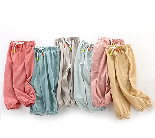 Eishow Toddler Baby Boys Girls Pants,Kids Soft Slub Cotton Long Bloomers Harem Pants Trousers Elastic Drawstring Sweatpants #TOP2