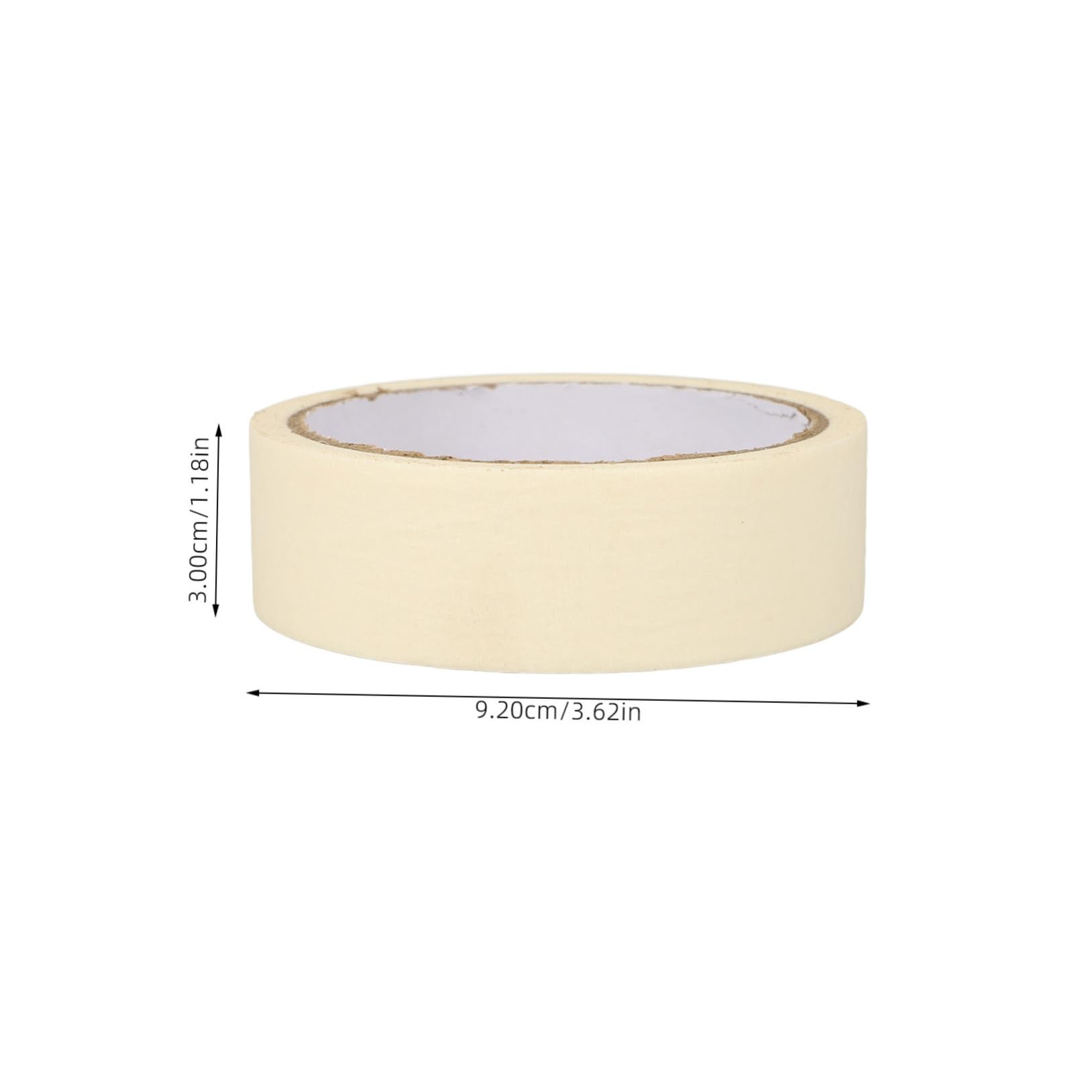 FUNOMOCYA 5 Rolls Removable Tape for Painting Masking Tape for General Purpose Painting and Remove for Wall and Craft Projects