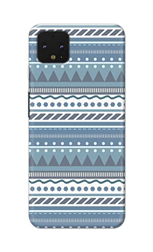 Image of PRINTFIDAA Printed Hard Back Cover Case for Google Pixel 4 Back Cover (Seamless Geometric Tribal Pattern) -1803