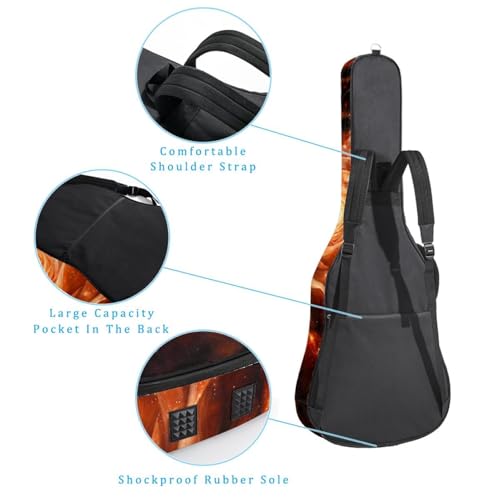 Housse guitare classique imperméable pour éviter les rayures