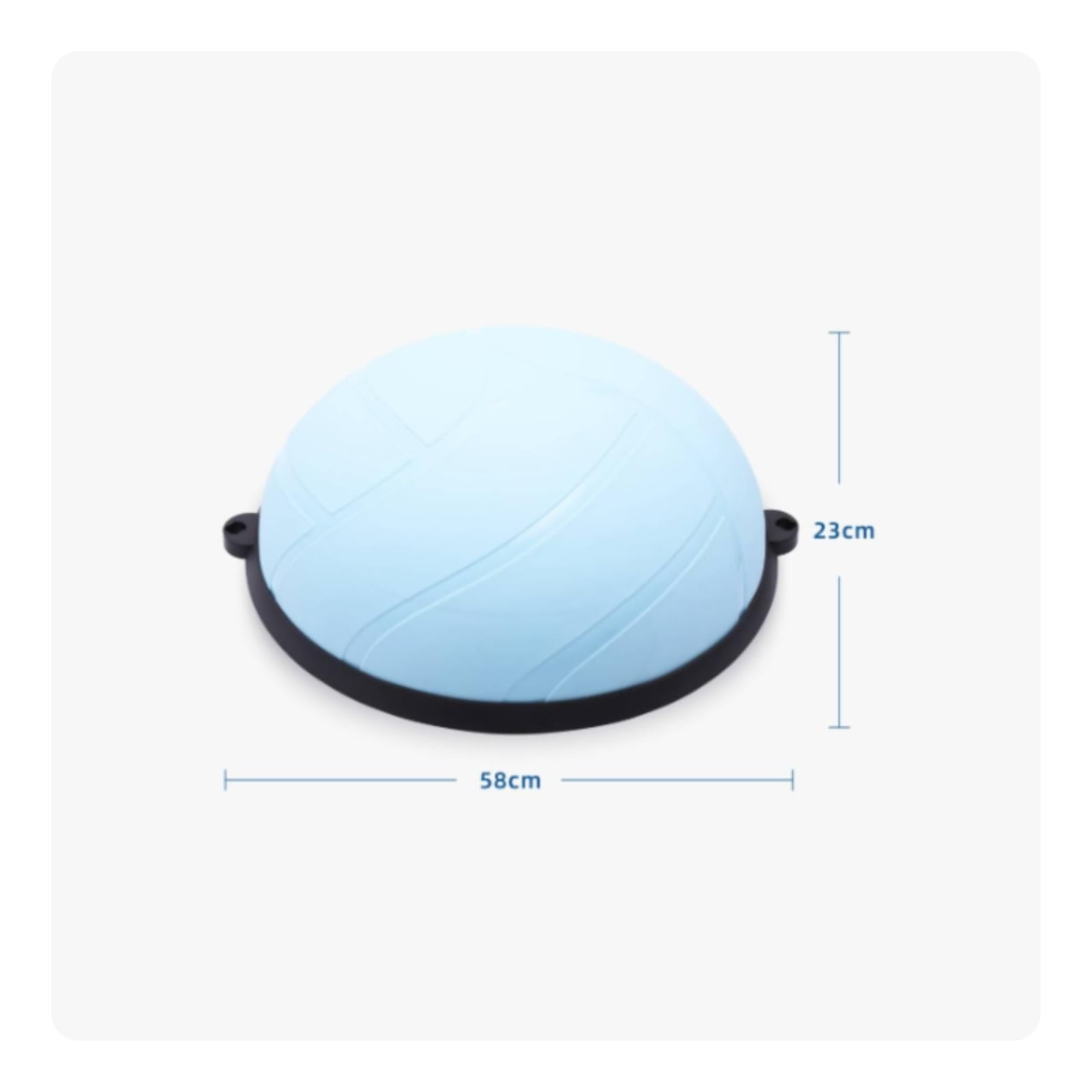 Equilibrio Semisfera Profilo Basso Half Ball Fitness Struttura Integrata Palla Mezza Sfera