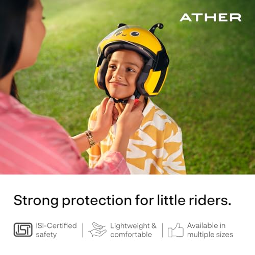 Image of Ather Junior Kids Helmet | ISI-Certified, Lightweight & Fun Designs