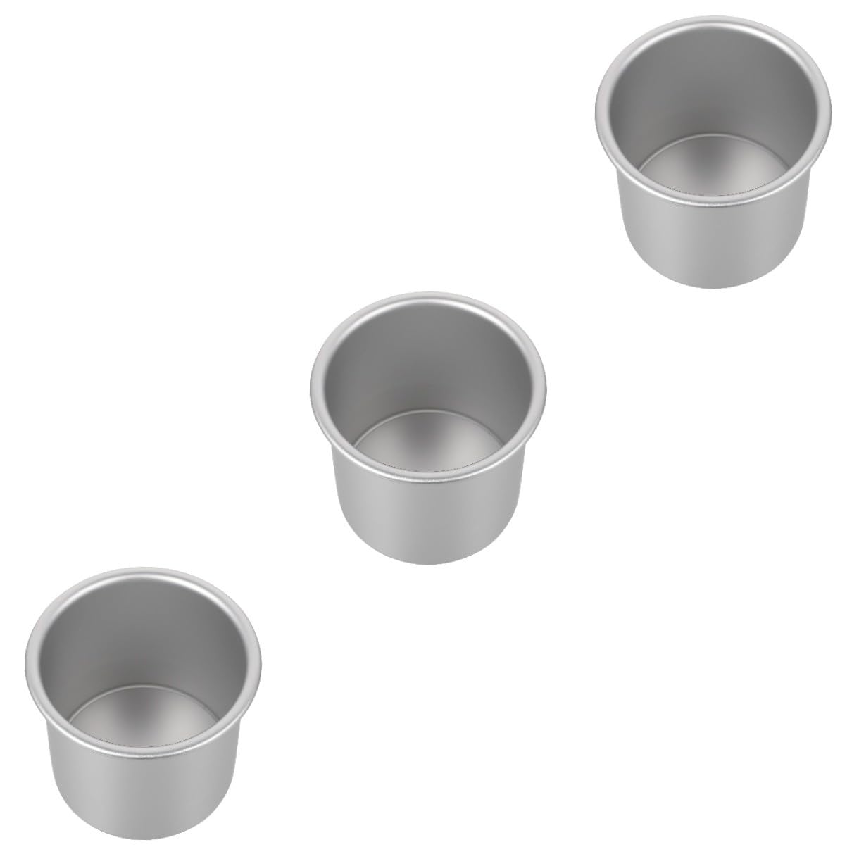 Abaodam 3pièces Moule à Gâteau Antiadhésif Moule à Chiffon Élevé Pour Gâteaux Pour Pâtisserie Et Cheescakes Démoulage Facile Et Résistant