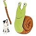 Jodsen Schnecke Spielzeug für Haustiere,Plüsch-Haustier Spielzeug,Training für Dekompression Hundespielzeug, Schnüffeln von Backenzahn-Haustierbedarf, Linderung von Langweiligem Hundespielzeug