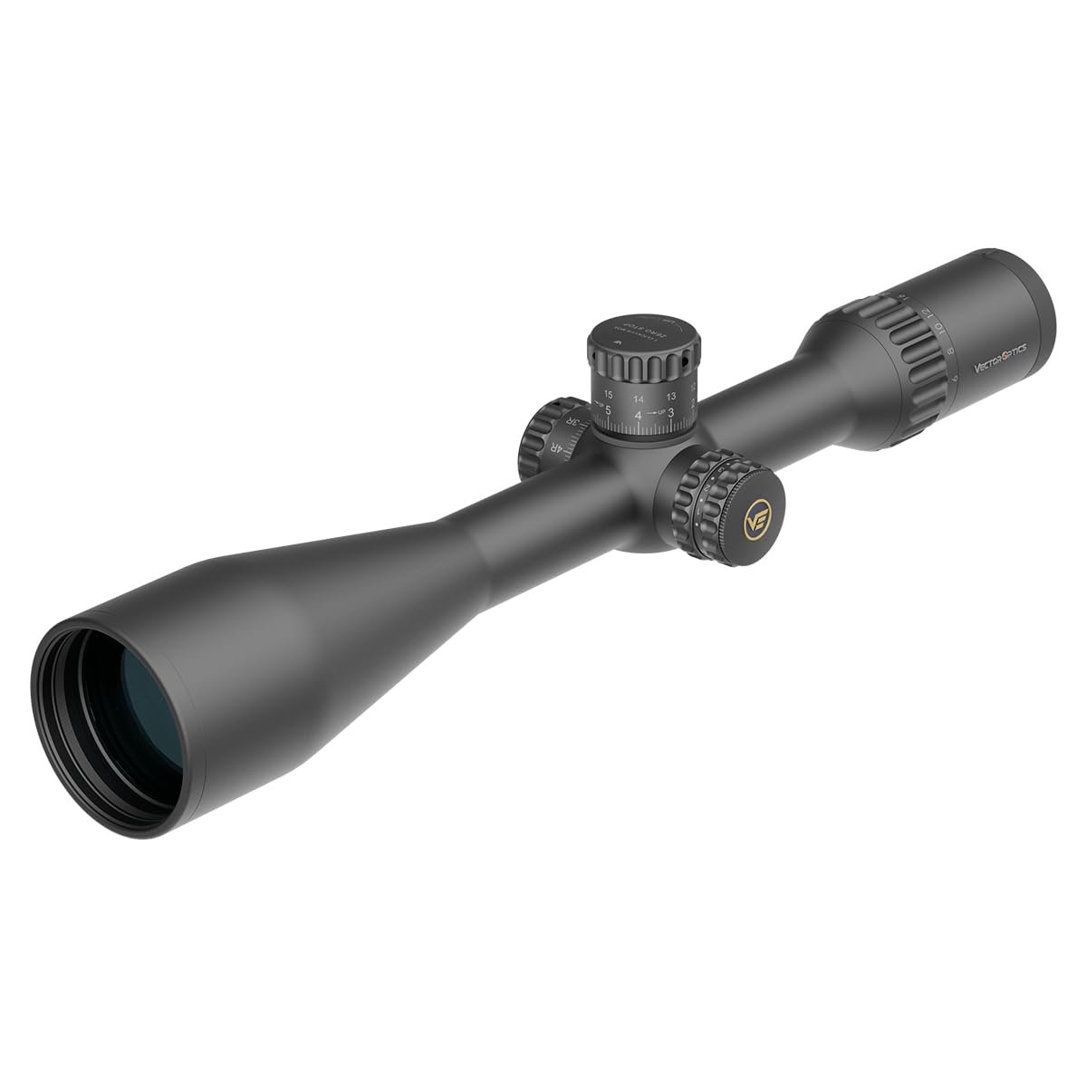 Vector Optics SCOL-TE52 Continental 6-48x56ED SFP MOA - Cannocchiale per sport, airsoft e caccia, fucile ad aria compressa, mirino mirino per fucile, scopa rifle scope, accessori