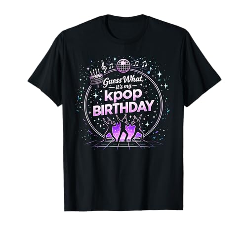 K Pop Birthday Decorations It' My Birthday Boy Kpop Birthday T-Shirt