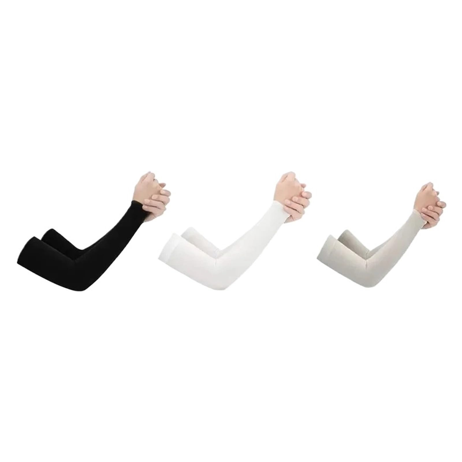 Genérico Mangas de brazo protección solar transpirables unisex for ciclismo deportes al aire libre