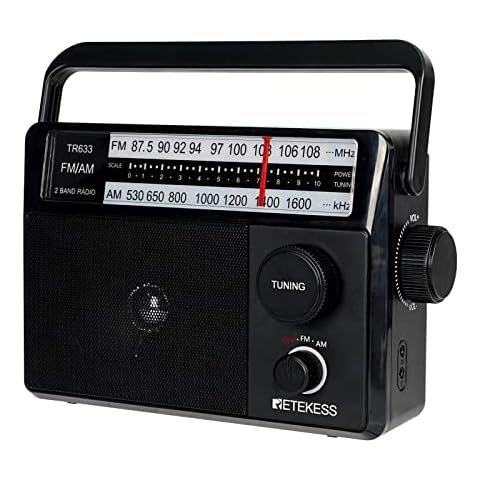 Retekess TR633 Portable AM FM Radio Cover