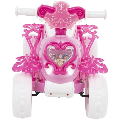 Huffy Disney Princess 6V Batterij aangedreven Ride-On Bubble Quad, 1,5-3 Jahre
