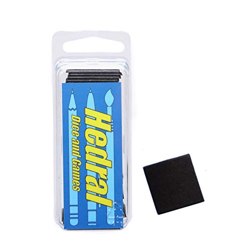 Juego Baldosas Cuadradas Negras para Juegos de Mesa 48 pzas miniatura 1