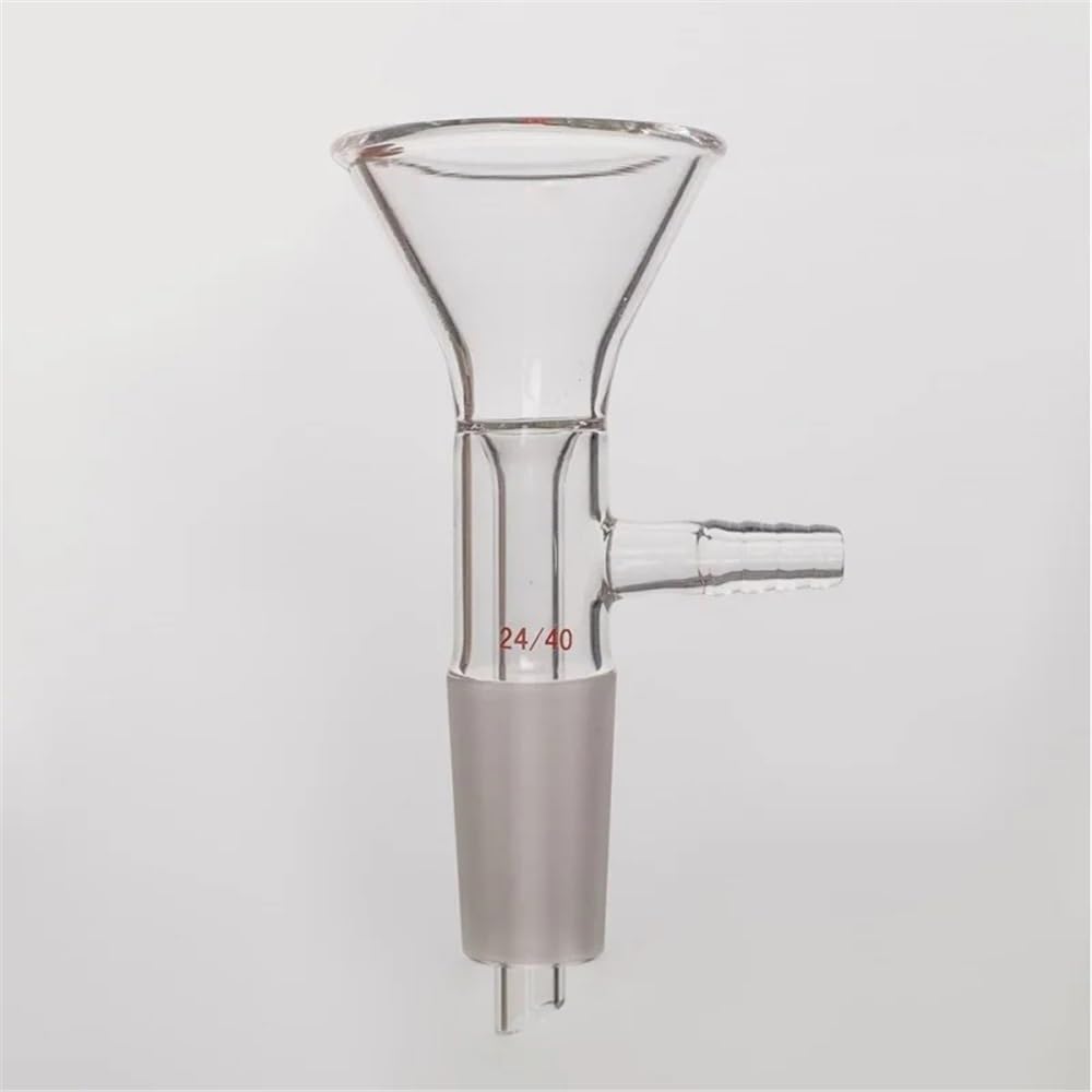 Vetreria da laboratorio Imbuto di macinazione Φ50mm Φ75mm Φ90mm Giunto maschio 14/20 19/22 24/40 Imbuto in vetro borosilicato(F751990)