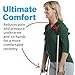 Universal Crutch Underarm Pad and Hand Grip Covers - Luxurious Soft Fleece with Sculpted Memory Foam Cores (Classic Black)