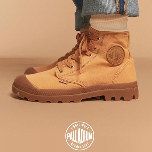 Image of Palladium Men's Pampa Hi Boot, Vegan Canvas Lace Up Boot
