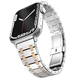 MURVE Uhrenarmband für Apple Watch Ultra Ultra2, 49 mm, S10, 42 mm, 46 mm, Serie 9, 8, 7, 45 mm...