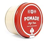 Ace High, High Noon Pomade, Barbershop Scent, Strong Hold, Natural Shine, Water Based, Hand Crafted, 4oz