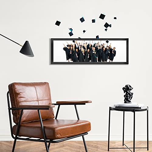 Annecy 8X24 Picture Frame Black（1 Pack）, Panoramic Picture Frame For Wall Decoration, Classic Black Minimalist Style Suitable For Decorating Houses, Offices, Hotels #TOP6