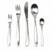 Produktbild WMF Silk Besteckset, 12 Personen, 78 teilig, 60 Teile mit Espressolöffel und Servierbesteck, Monobloc-Messer, Cromargan Edelstahl mattiert, spülmaschinengeeignet