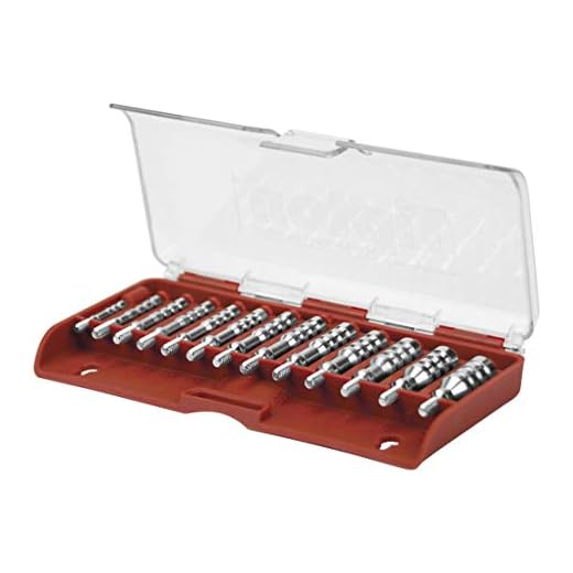 Tipton Ultra Jag Set with 13 Caliber Specific Cleaning Jags and Storage Case for Firearm Cleaning and Maintenance, bronze, red
